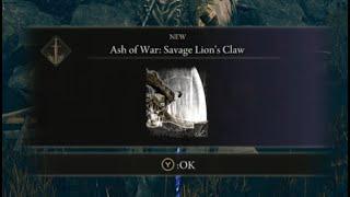 OP! How to Find Savage Lion's Claw Ash Of War