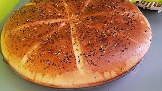 Pain de semoule traditionnel خبز السميد التونسي خبز هشوش