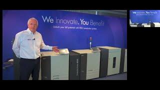 RISO Webinar at virtual. drupa 2021: Showcasing the latest in cut-sheet inkjet technology ＜RISO＞