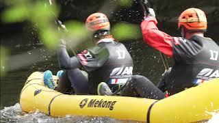 Day One at Raid in France - Packrafting