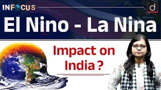 El Nino & La Nina| Impact on India | InFocus | UPSC | Drishti IAS  English