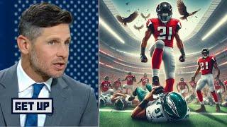 GET UP | "Philly is not as scary as people think!" - Orlovsky on Falcons comeback win Eagles 22-21