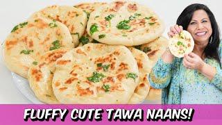 Fluffy Cute and Soft Stove Top Naans That Will Go Perfect with Any Dish Recipe in Urdu Hindi - RKK