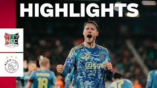 Weghorst at the double!  | Highlights NEC - Ajax | Eredivisie