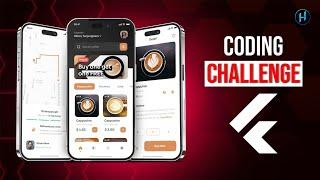 Flutter Coding Challenge | Coffee App UI  (Livestream)