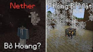 Những Bí Mật ĐỘNG TRỜI Trong Minecraft Mà Có Thể Các Bạn Chưa Nghe Đến Bao Giờ - Nether Bỏ Hoang?