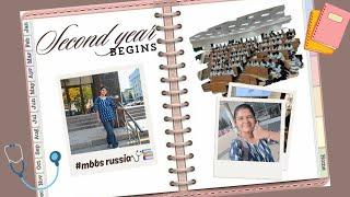 First day of Second year mbbs‍️| Mbbsrussia | mbbsabroad | mbbs| medvlogs