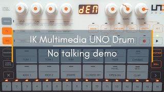 IK Multimedia UNO Drum - No talking demo (Factory sounds and patterns)