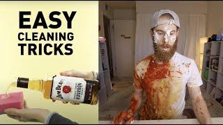 Testing VIRAL 5 Minute Cleaning Hacks!