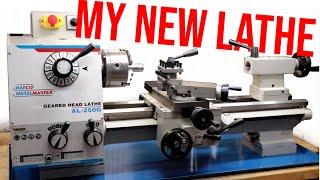 I Finally Bought A New Lathe - Hafco Al 250G