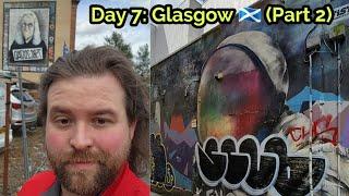 A Mural Walk To Remember | UK 2024 Vlog Day 7: Glasgow Part 2