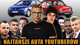 ️ NAJTAŃSZE Auta Youtuberów | Kubańczyk, Medusa, KicksterTV, Duży w Maluchu, Theunboxall