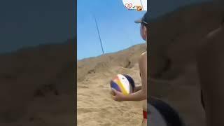 Lee H Beach Volleyball #viral #youtubeshorts #shortvideo #shorts #funny #trending | BD Woman Sports