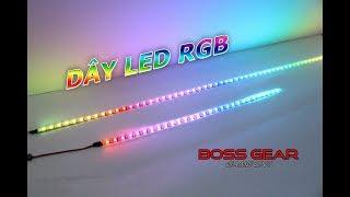 Dây LED RGB Đỉnh Cao Của Sự Màu Mè! LED RGB Trang Trí Thùng PC Gaming