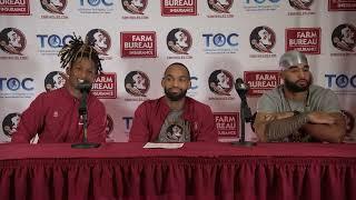 FSU Football | Lawrance Toafili, Ja'Khi Douglas, DJ Uiagalelei | Cal Post Game Press Conference