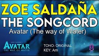 Zoe Saldaña - The Songcord (Avatar The Way of Water) - Karaoke Instrumental