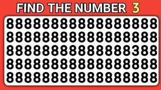 FIND THE ODD ONE OUT | NUMBER AND LETTER EDITION | TEST YOUR VISUAL SKILLS