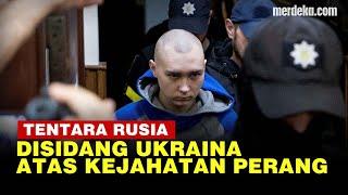 Sosok Tentara Muda Rusia Pertama Disidang Ukraina, Dipenjara Seumur Hidup!