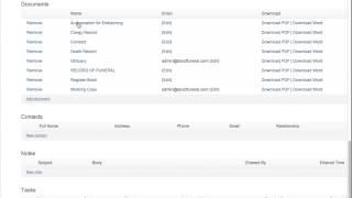 Take a 5min Video Tour Of Our System | Memorial Director - Funeral Home Software