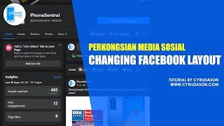 How to change Facebook Layout