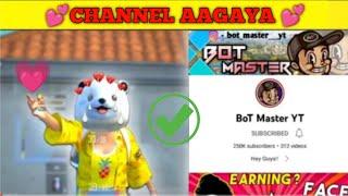 @BoT Master YT Ka Channel Wapas Aagaya  #botmasteryt #pubglite
