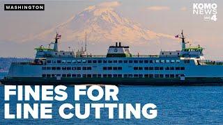 Washington State Patrol boosts line-cutting enforcement at ferry terminals