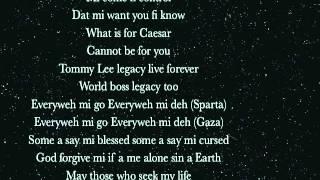 Tommy Lee Spartan Angels MARCH 2013 LYRICS