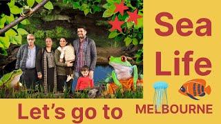 Let’s go to Sea Life  Aquarium, Melbourne/India to Australia @Sunita Sood vlogs