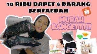 SHOPEE HAUL BARANG RANDOM BERFAEDAH SUPER MURAH || ojahee