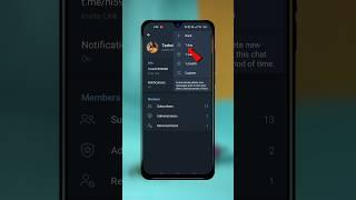 Telegram Channel Messege Auto Delete Set-up | Telegram Channel Messege Settings #shorts