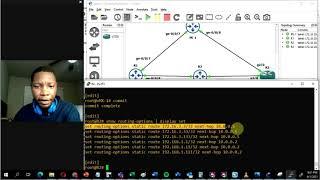 Routing (4) - Static Routing on the CLI with Cisco & Juniper Routers