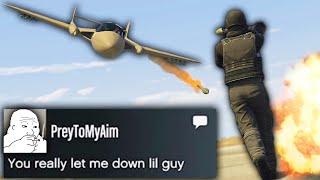 Foolish Griefers Will Do Anything To Win In Freemode Battles (GTA Online)