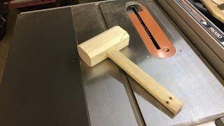 DIY mallet from a pallet.