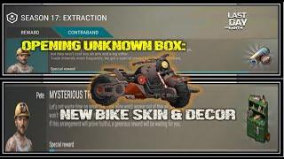 SEASON 17 NEW BIKE SKIN & DECOR (UNKNOWN BOX) - Last Day On Earth: Survival