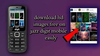 How to download hd images in jazz digit,elite,defender,classic easily