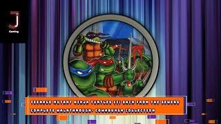 Teenage mutant ninja turtles 2 back from the sewer's walkthrough Gameboy Cowabunga collection