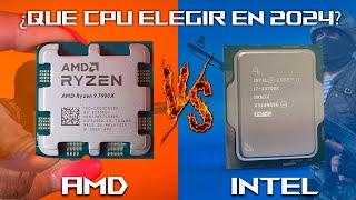 INTEL VS AMD CUAL ELEGIR EN 2024 LO BUENO LO MALO LO FEO GUÍA DEFINITIVA