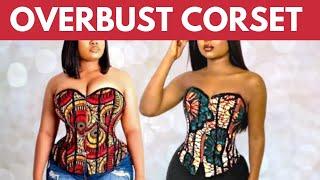 OVERBUST CORSET | Cutting & Stitching | How to Cut & Sew a Victorian Overbust Corset | The Silem
