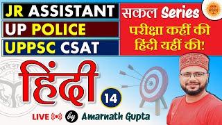 UPPCS CSAT / Junior Assistant / UP Police Reexam | Hindi for all | Complete Solution | Amarnath Sir