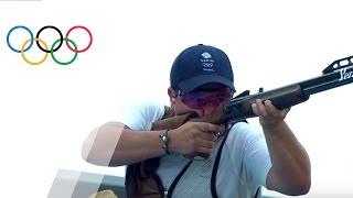 Independent athlete Aldeehani wins gold in Men's Double Trap