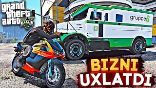 GTA 5 // BIZNI OMARIB KETISHTI  REAL HAYOT / UZBEKCHA LETSPLAY Gta 5 uzbek tilida gta 5 Uzbekcha