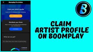 How To Claim Your Artist Profile On Boomplay