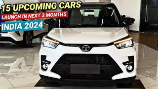 15 UPCOMING CARS LAUNCH IN NEXT 3 MONTHS IN INDIA 2024 | PRICE, FEATURES, LAUNCH DATE |UPCOMING CARS