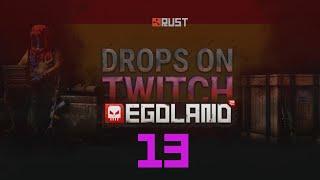 Rust Twitch Drops | Egoland 2 January 2022 (Rust Drops)