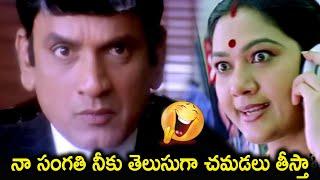 నా సంగతి నీకు తెలుసుగా చమడలు తీస్తా | Hema , AVS & Naresh Ultiamte Comedy Scenes | Movie Time Cinema