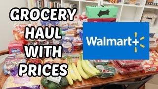 Walmart Grocery Haul with Prices