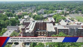 Former Webster University IT director admits $2.1 million fraud