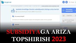 SUBSIDIYAGA ARIZA TOPSHIRISH 2024/SUBSIDIYA 2024/SUBSIDIYA ARIZA