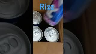 Rizz new energy drink #rizz #drink #energydrink  #zepto #elvishyadav #viralvideo #trendingshorts