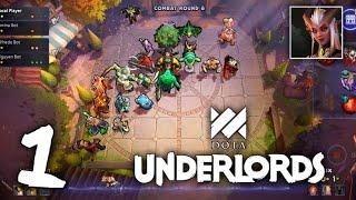 Dota Underlords Gameplay Walkthrough Part 1 (Android,iOS)